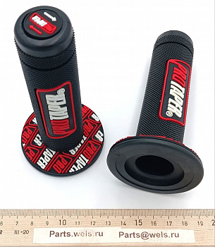 Грипсы Protaper, Красный, ф=22мм, пара (WW0066)