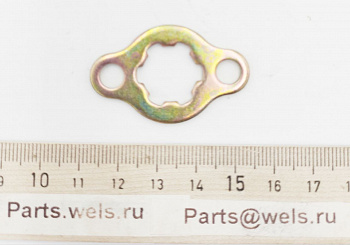 Шайба стопорная ведущей звезды питбайка d-17, с креплением 8.8 (WW0321)