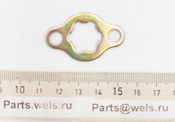 Шайба стопорная ведущей звезды питбайка d-17 (WW0321)
