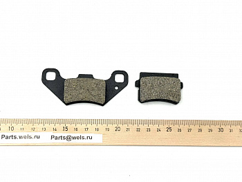 Колодки тормозные F021, ATV125 THUNDER LUX, Basic, E1/E2, EVO125 (111935;111936,WW1134)