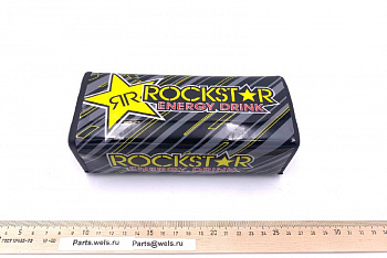 Защита руля Rockstar прямоугольная, черная (WW0474)
